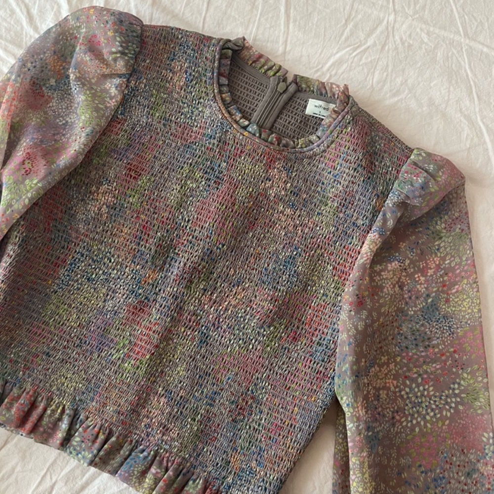 Aritzia Wilfred Tempest Blouse